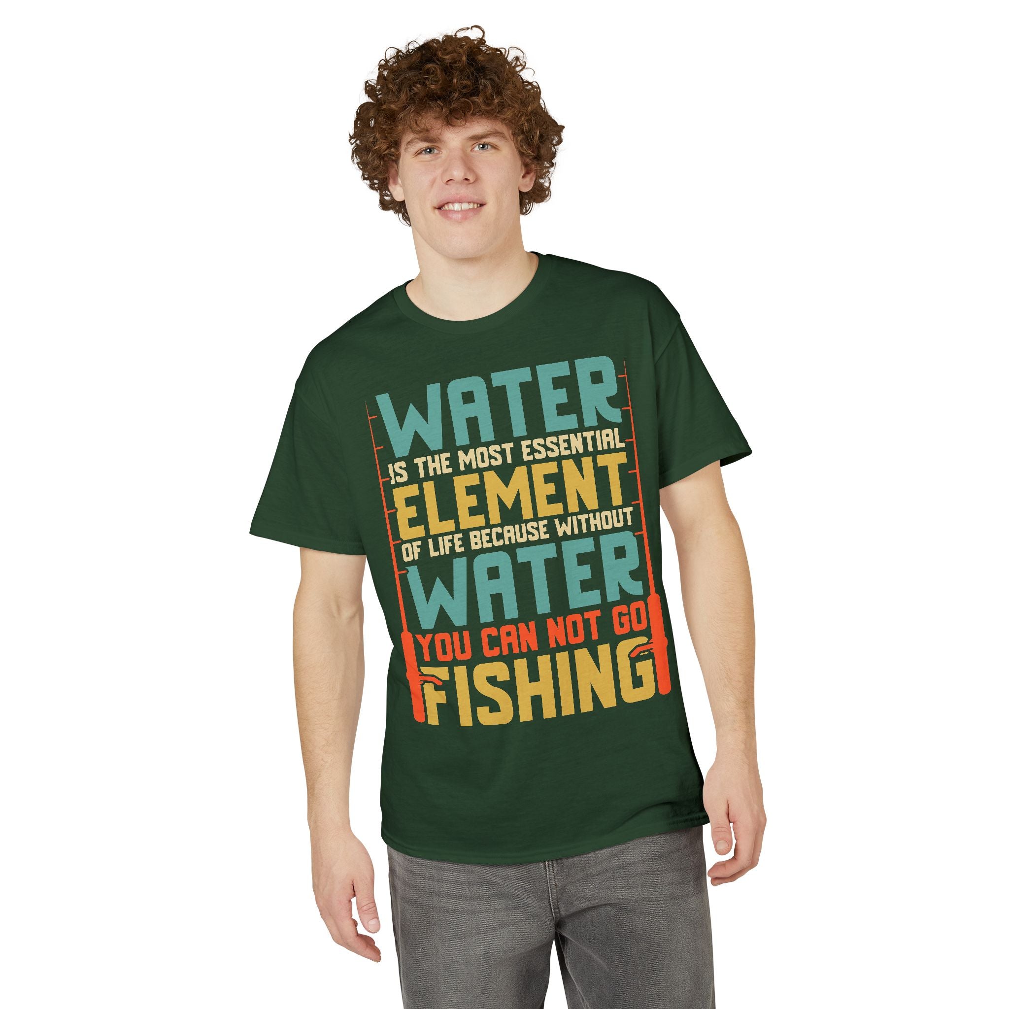 Water Is the Most Essential Element of Life — Unisex DryBlend® T-Shirt