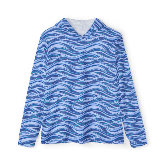 Rough Water — Unisex Fishing Pullover Hoodie (SPF 50+)