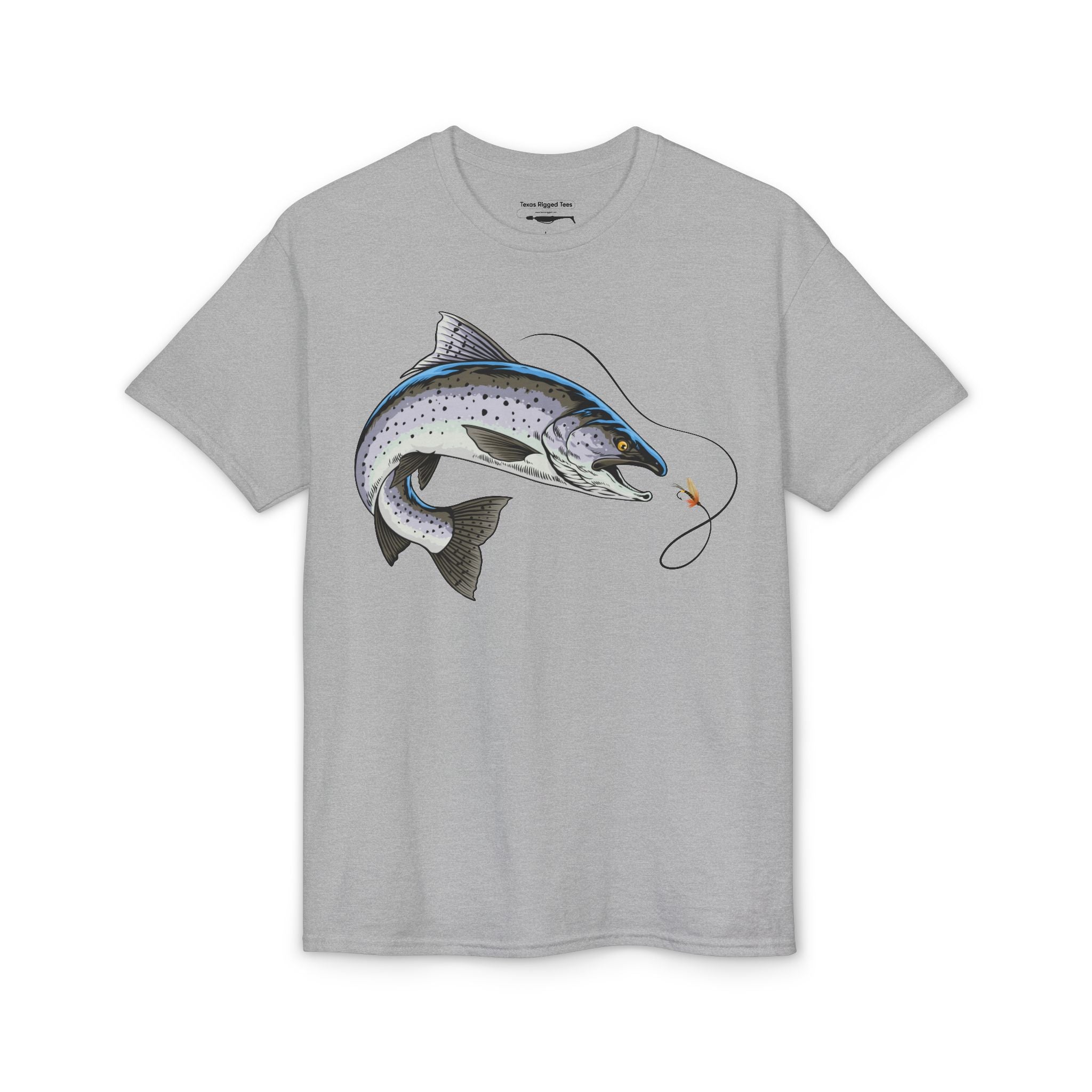 Trout on the Fly — Unisex DryBlend® T-Shirt