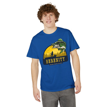 Serenity: Peaceful. Patient. Present. — Unisex DryBlend® T-Shirt