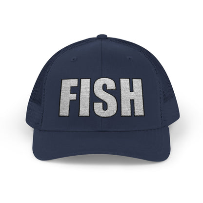 FISH — Embroidered Baseball Cap