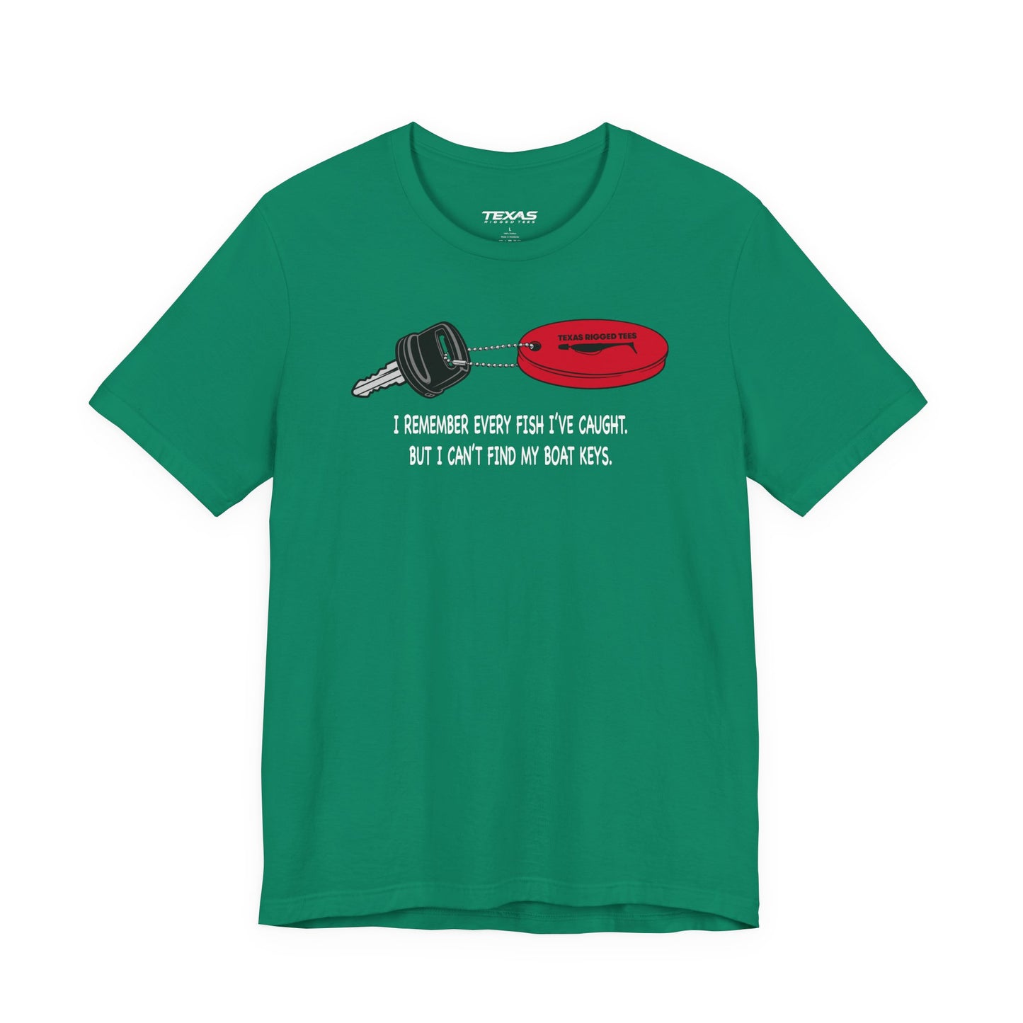 I Remember Every Fish I’ve Caught — Unisex Cotton Tee