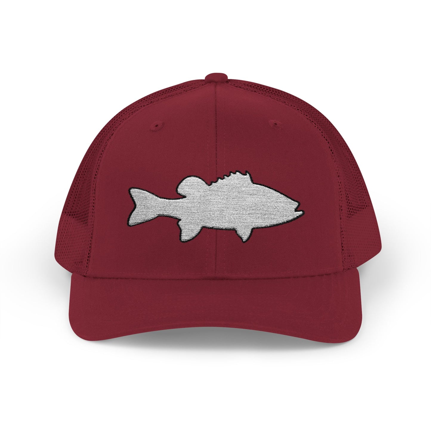 Bass Silhouette — Embroidered Baseball Cap