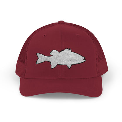 Bass Silhouette — Embroidered Baseball Cap