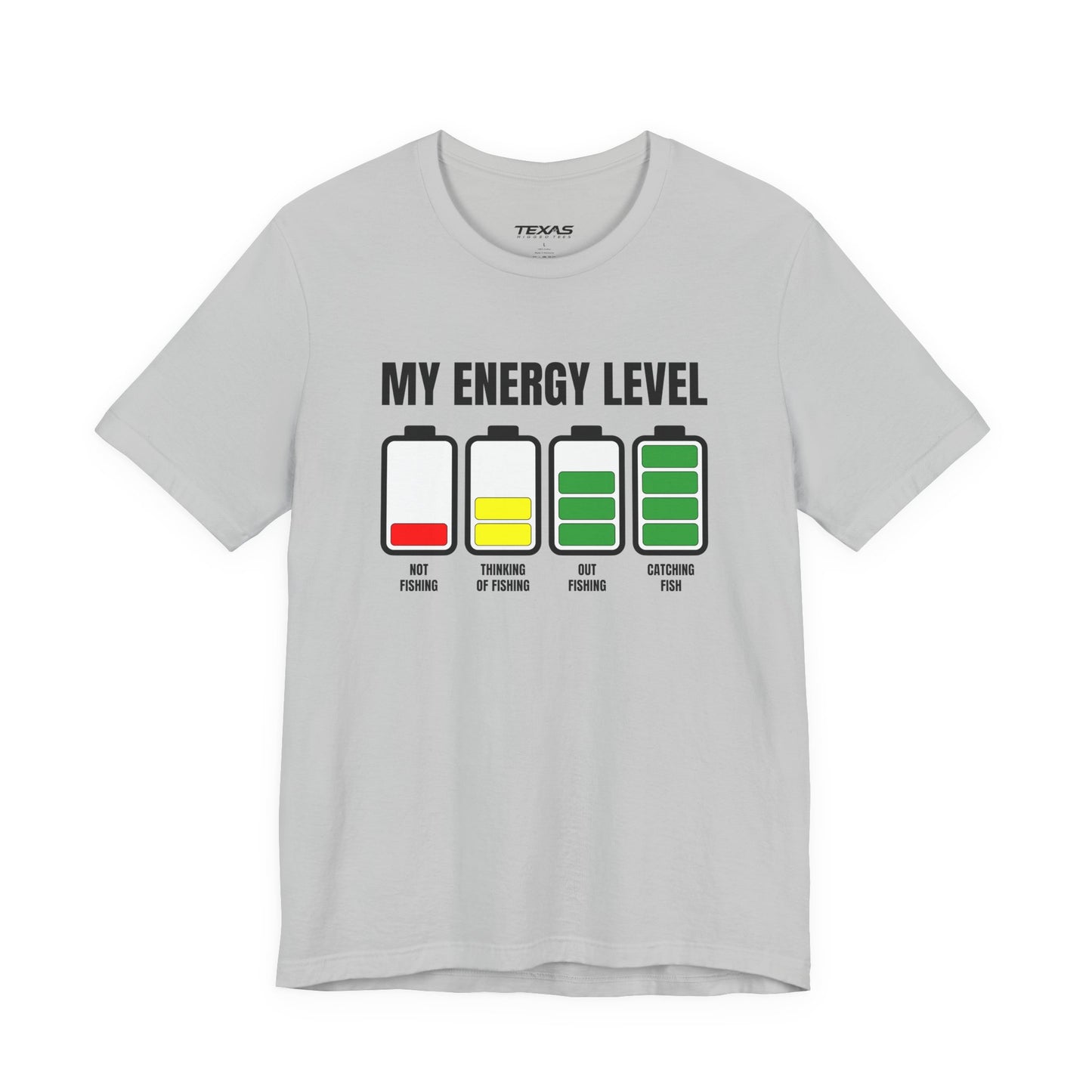 My Energy Level — Unisex Cotton Tee