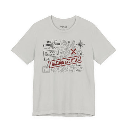 Secret Fishing Spot — Unisex Cotton Tee
