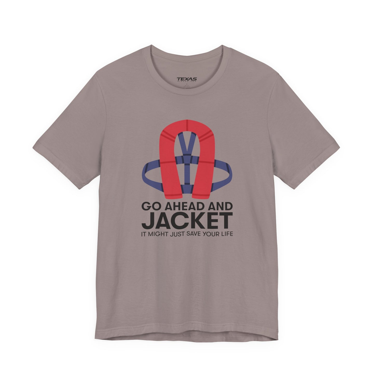 Go Ahead and Jacket — Unisex Cotton Tee