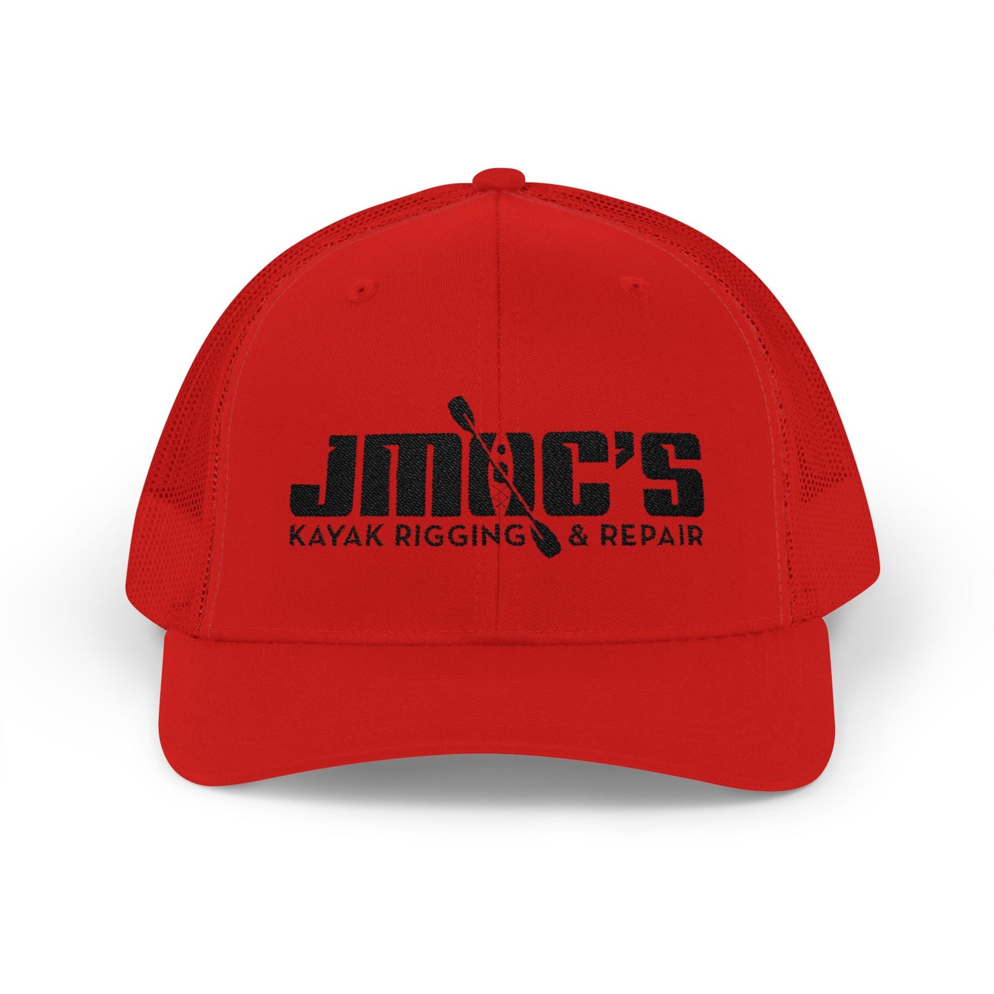 JMOC's Kayak Rigging & Repair (Dark Logo) — Embroidered Baseball Cap