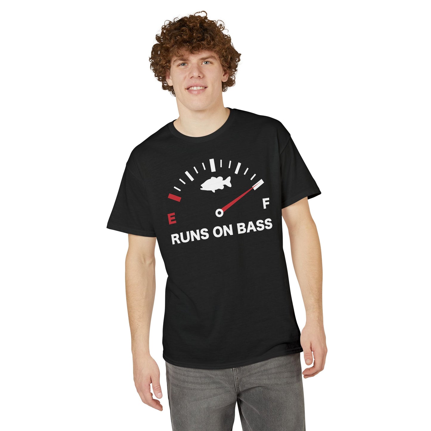 Runs on Bass — Unisex DryBlend® T-Shirt