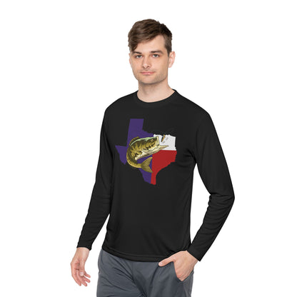 Texas Bass Fishing — Unisex Long Sleeve T-Shirt