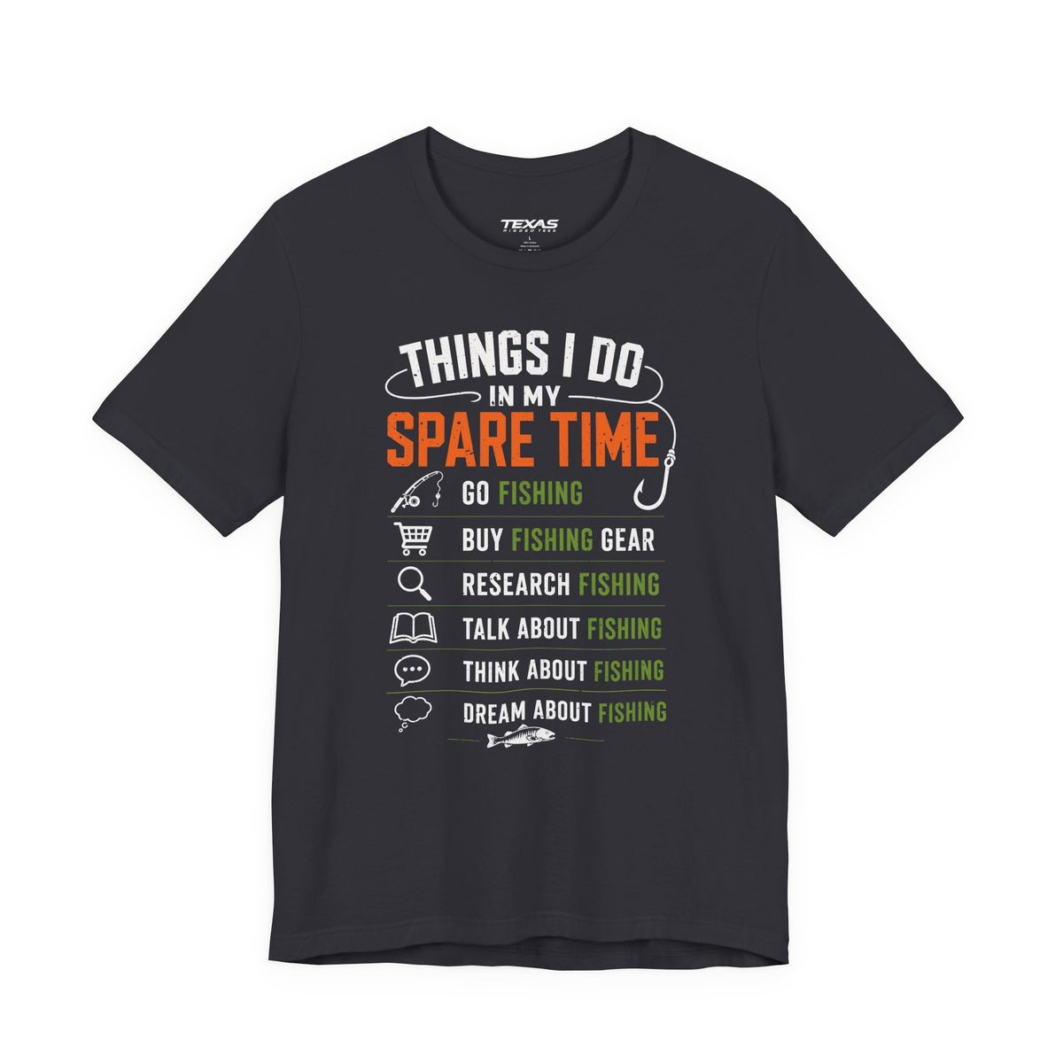 Things I Do in My Spare Time — Unisex Cotton Tee