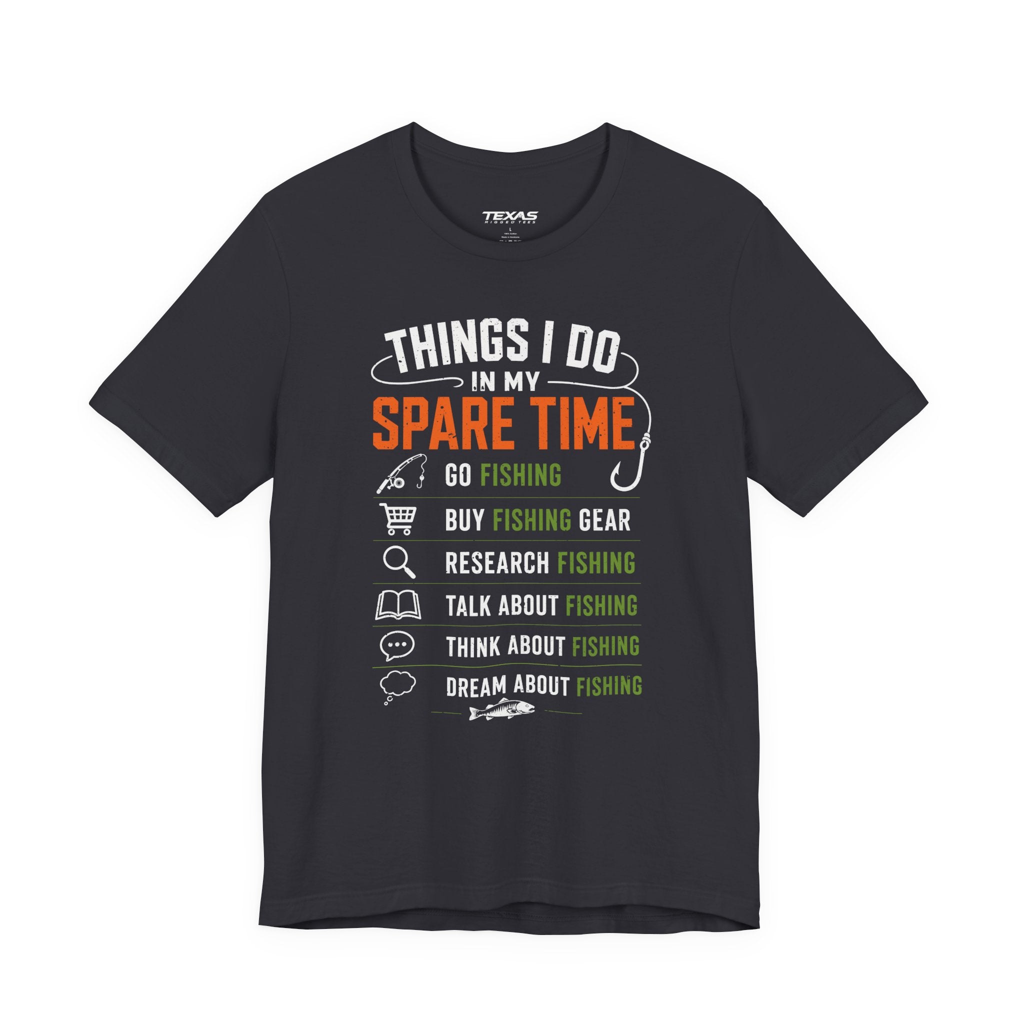 Things I Do in My Spare Time — Unisex Cotton Tee