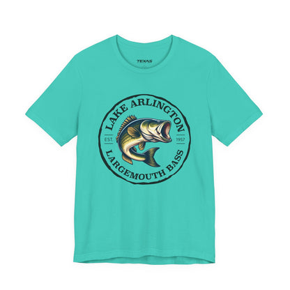 Lake Arlington Largemouth Bass — Unisex Cotton Tee