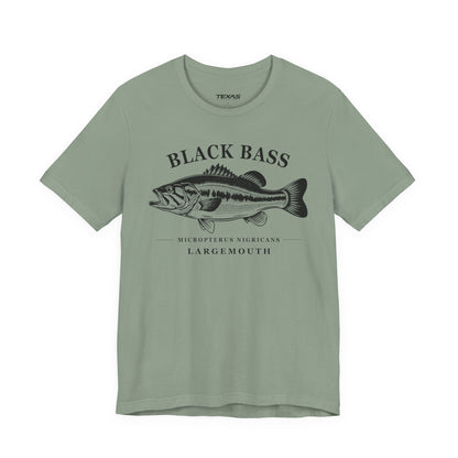 Black Bass — Unisex Cotton Tee