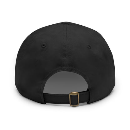 JMOC's Baseball Cap with Leather Patch (Rectangle)