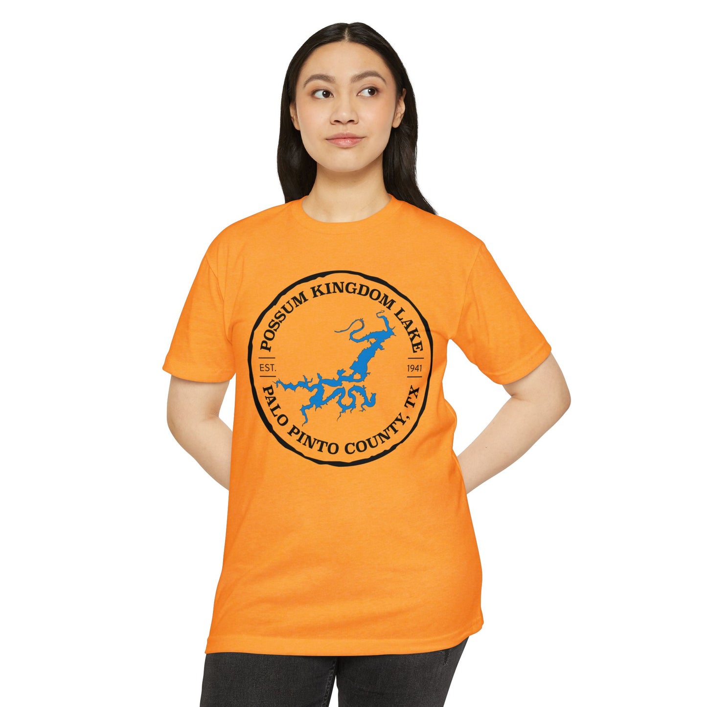 Possum Kingdom Lake — Unisex Cotton-Poly Blend T-Shirt