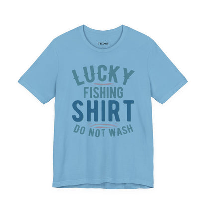 Lucky Fishing Shirt — Unisex Cotton Tee