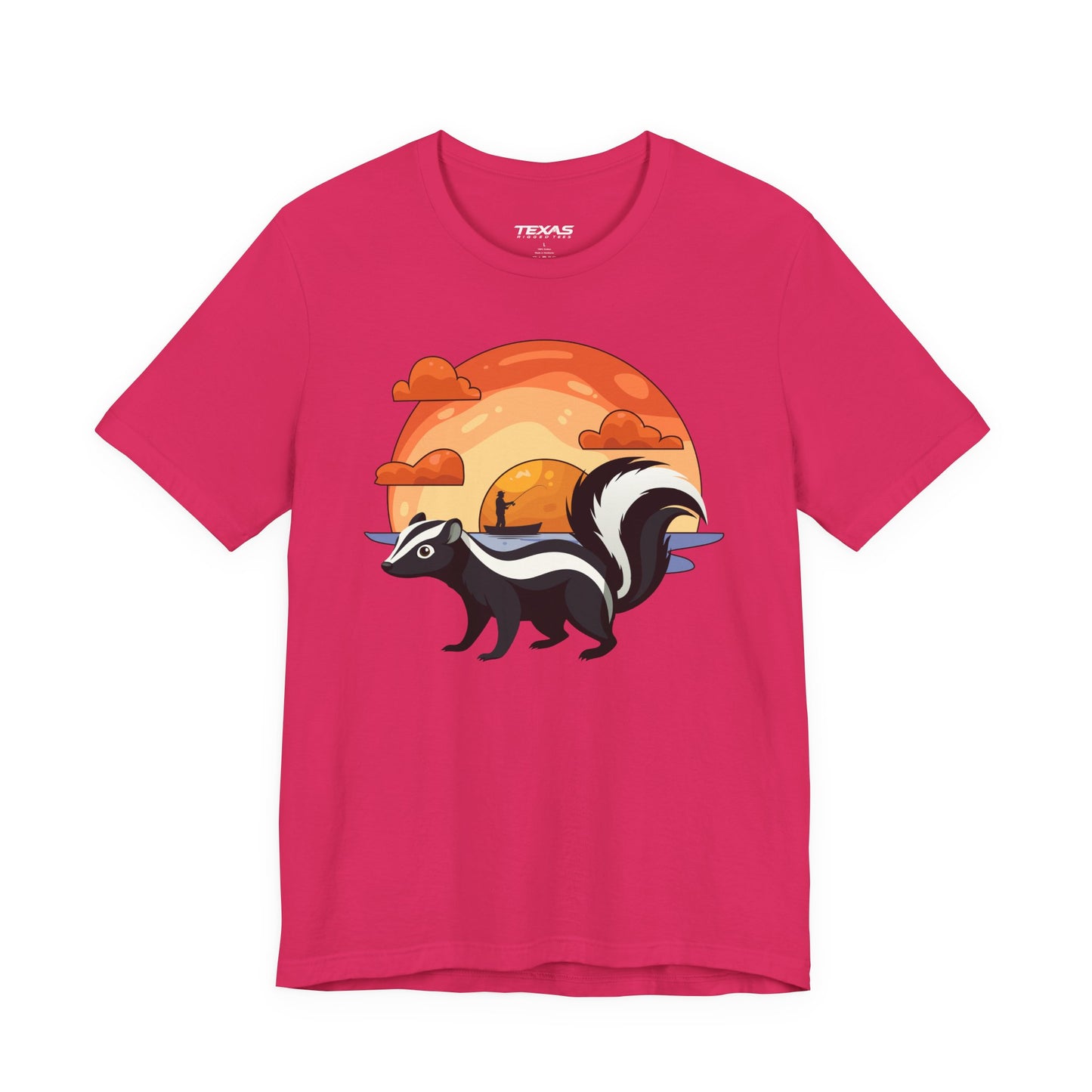 Skunkset (Boat Edition) — Unisex Cotton Tee