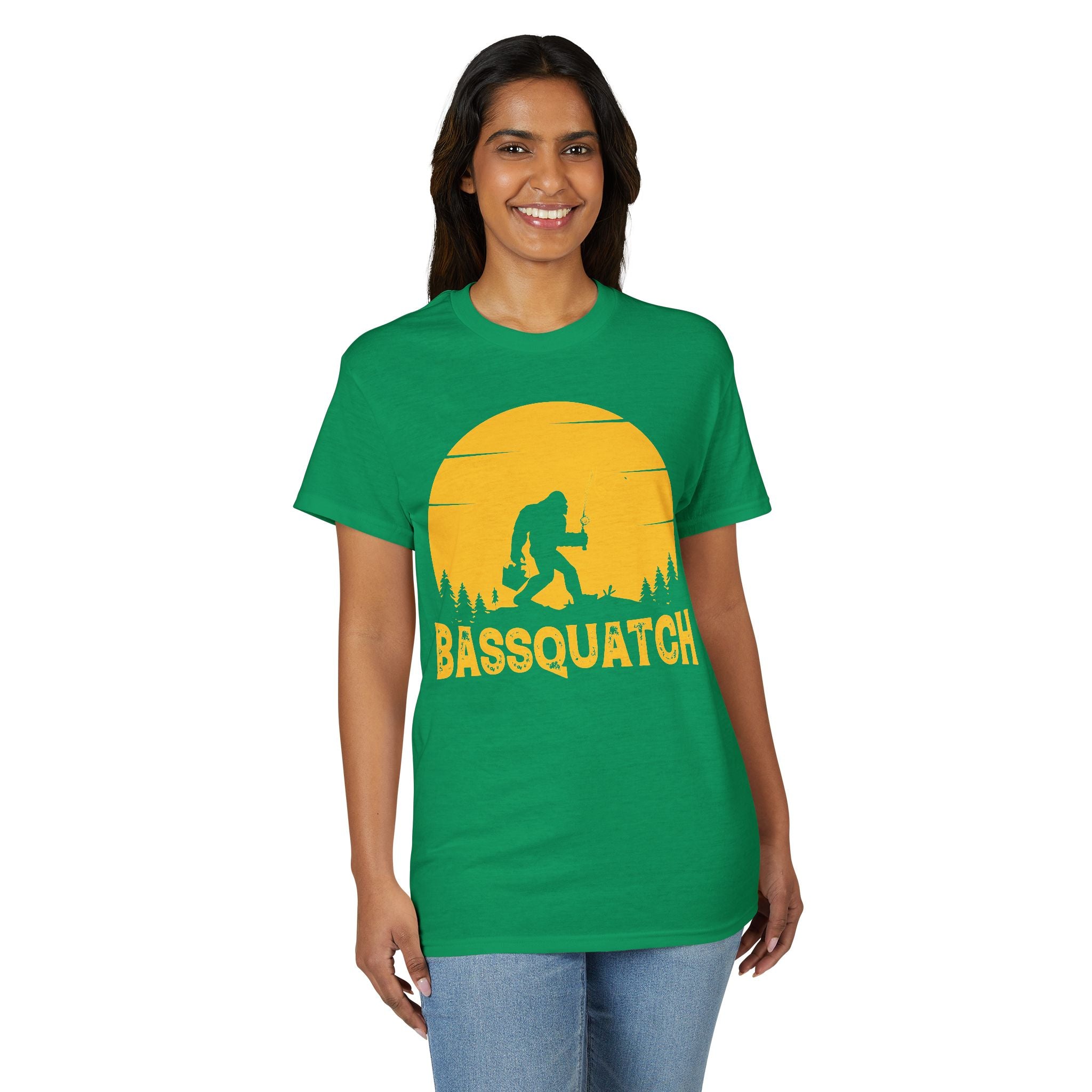 Bassquatch — Unisex DryBlend® T-Shirt