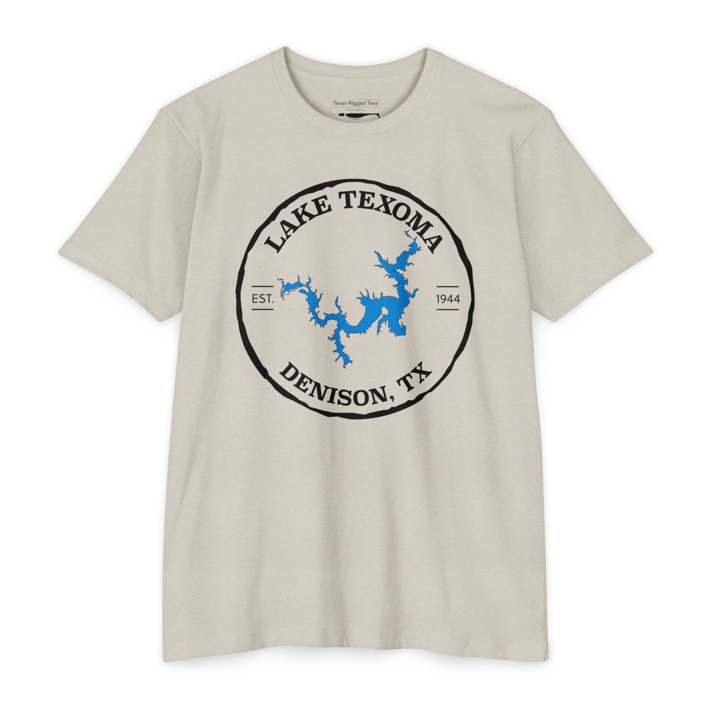 Lake Texoma — Unisex Cotton-Poly Blend T-Shirt