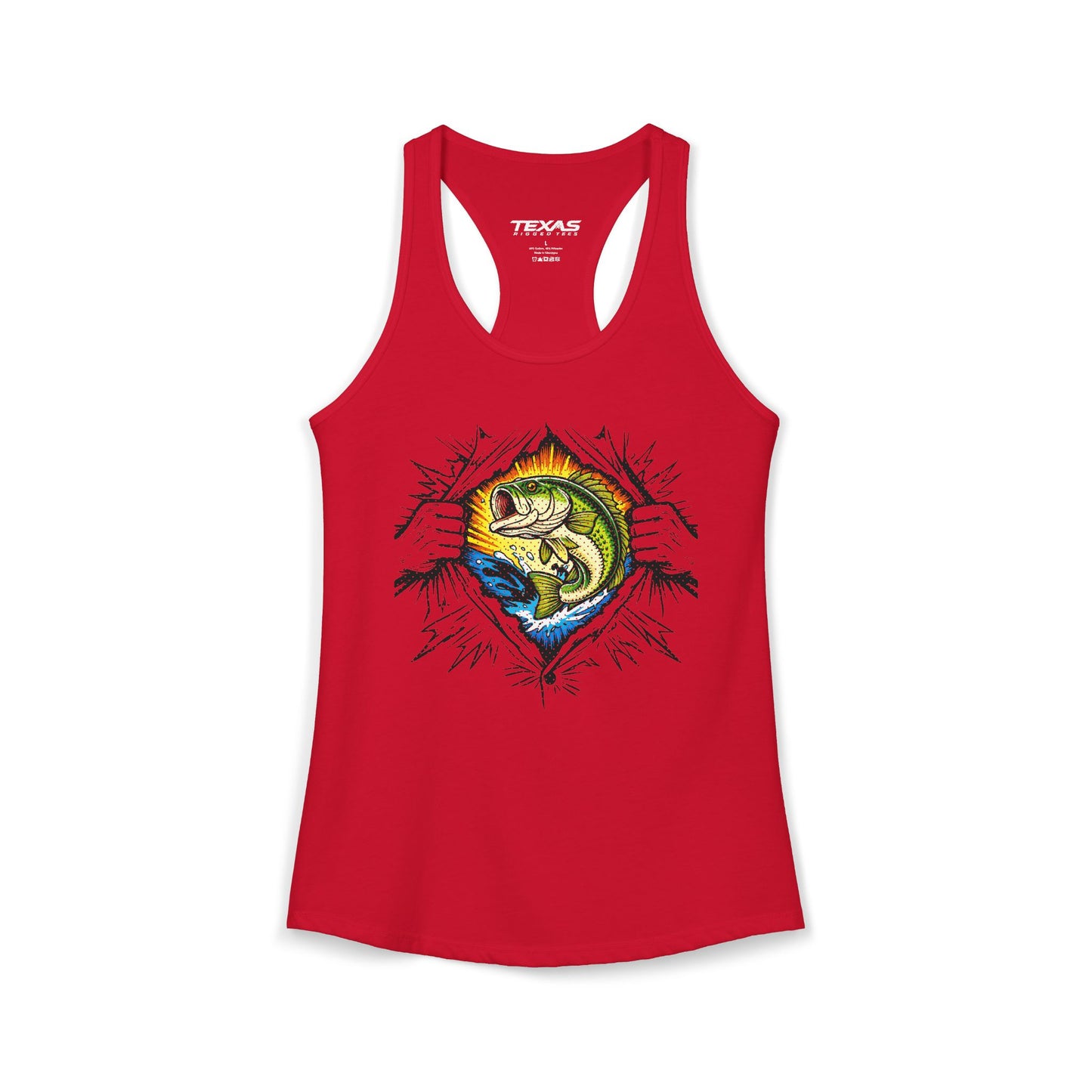 Fishing Is My Superpower — Women’s Racerback Tank