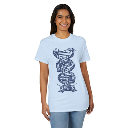 Fishing, It’s in My DNA — Unisex DryBlend® T-Shirt