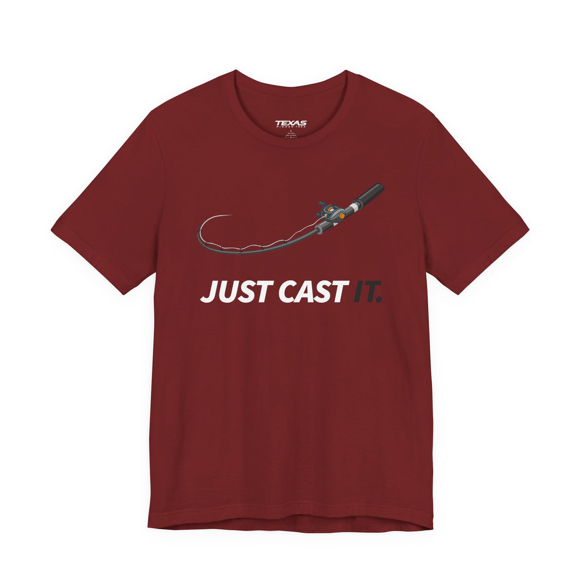 Just Cast It — Unisex Cotton Tee