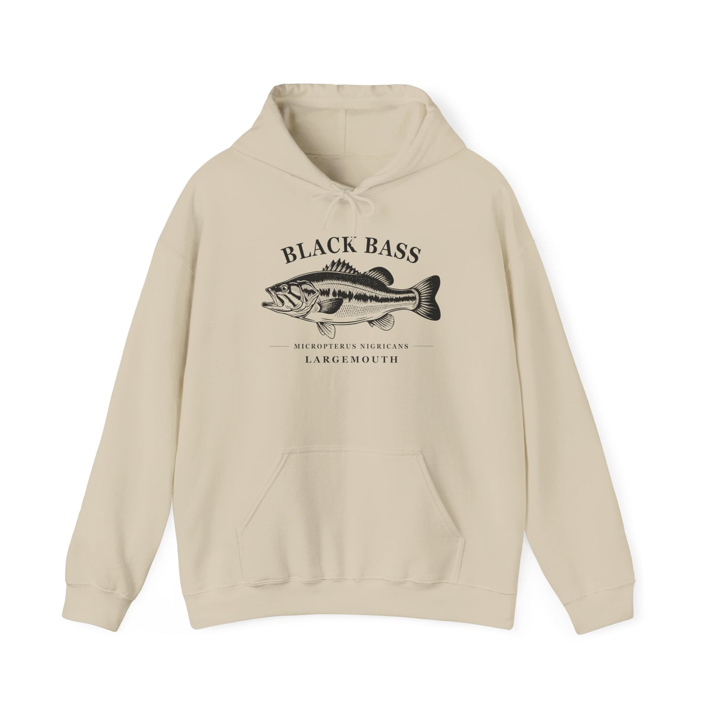 Black Bass — Unisex Hooded Sweatshirt