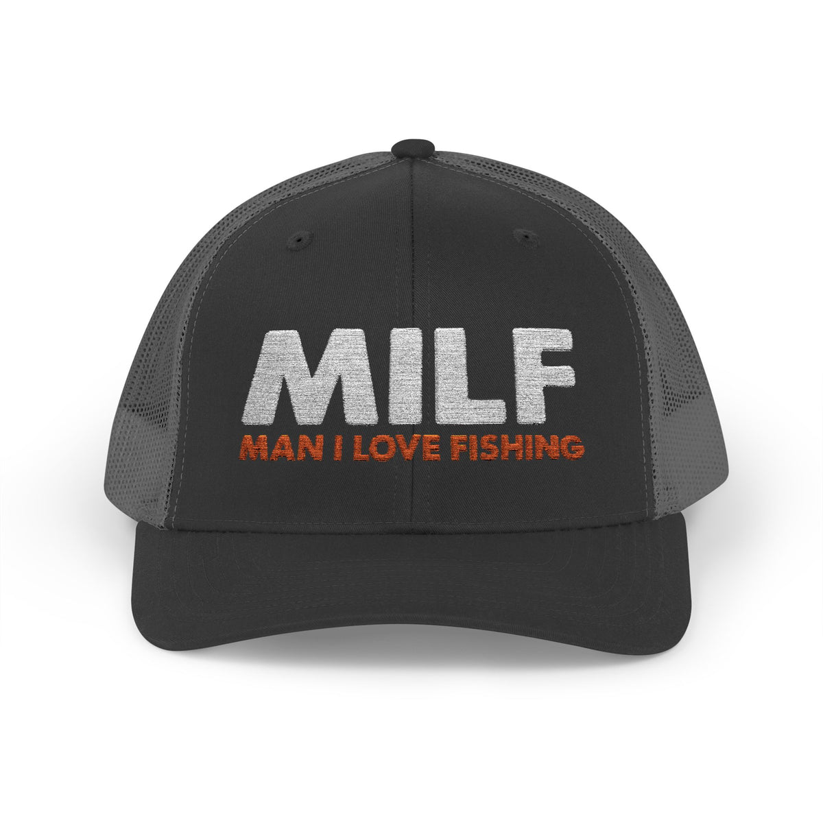Man I Love Fishing — Embroidered Baseball Cap