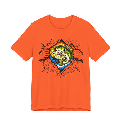 Fishing Is My Superpower — Unisex Cotton Tee