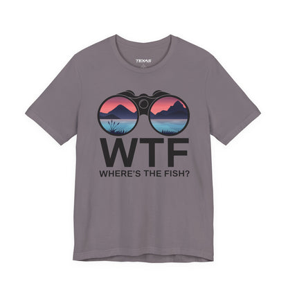 Where’s the Fish? — Unisex Cotton Tee