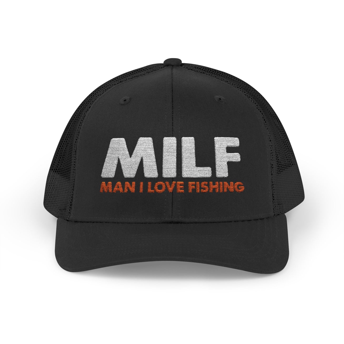 Man I Love Fishing — Embroidered Baseball Cap
