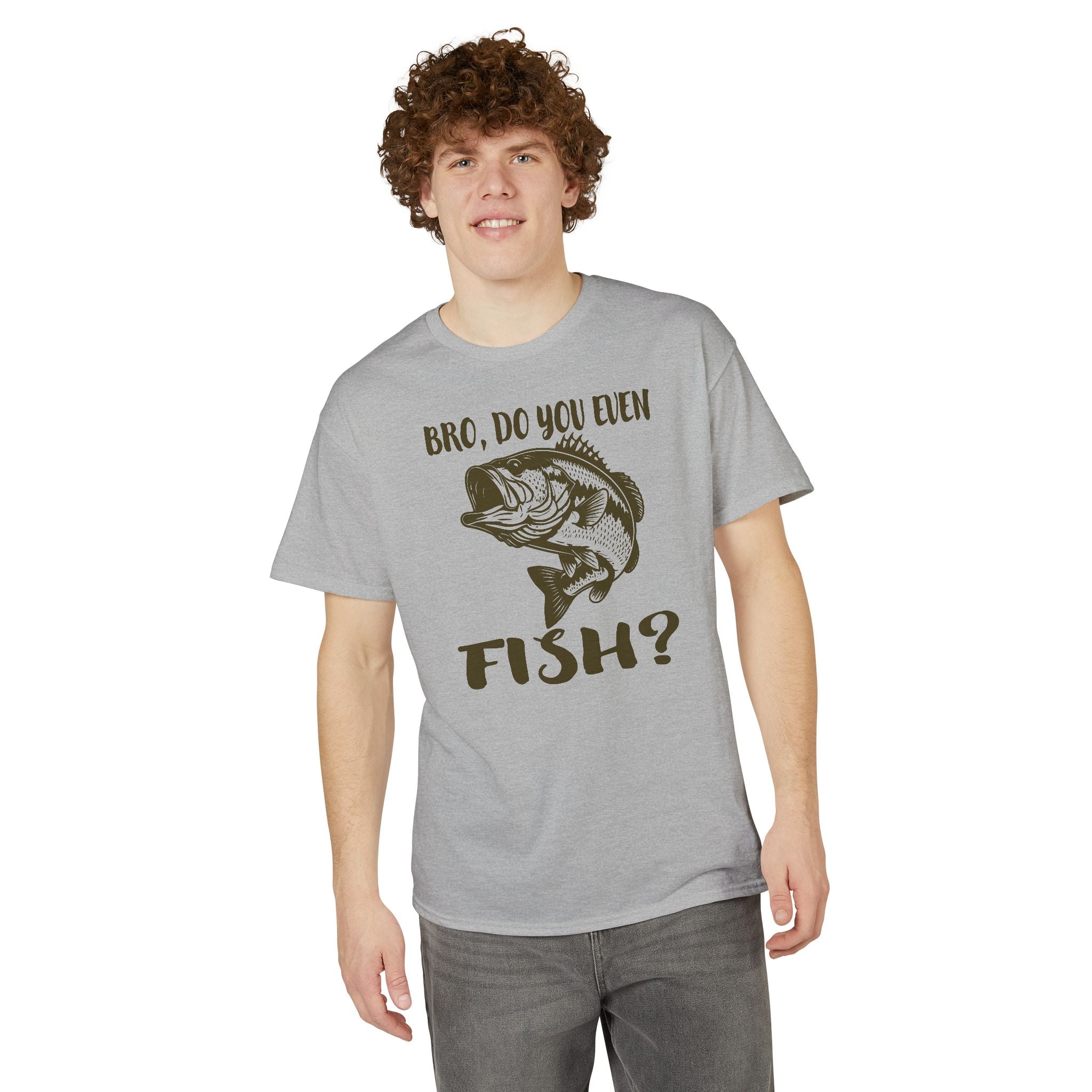Bro, Do You Even Fish? — Unisex DryBlend® T-Shirt