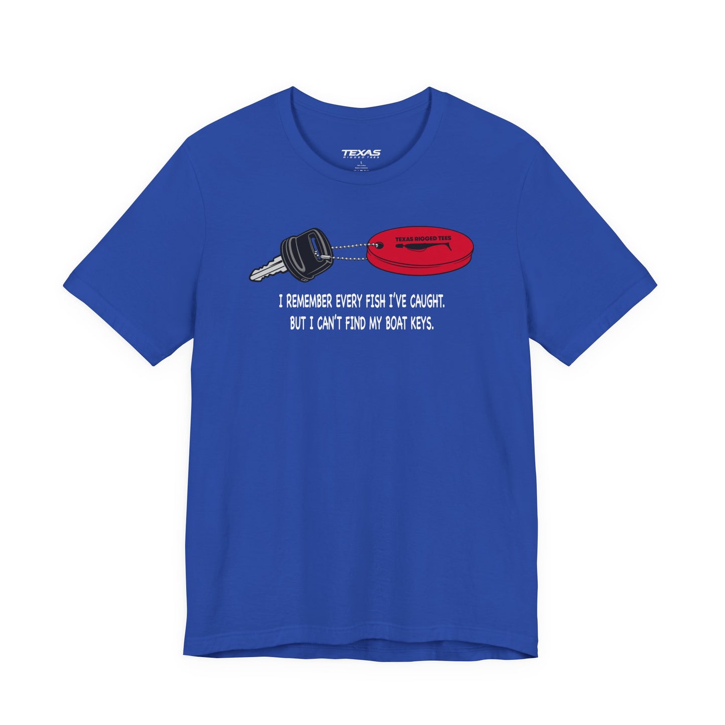 I Remember Every Fish I’ve Caught — Unisex Cotton Tee