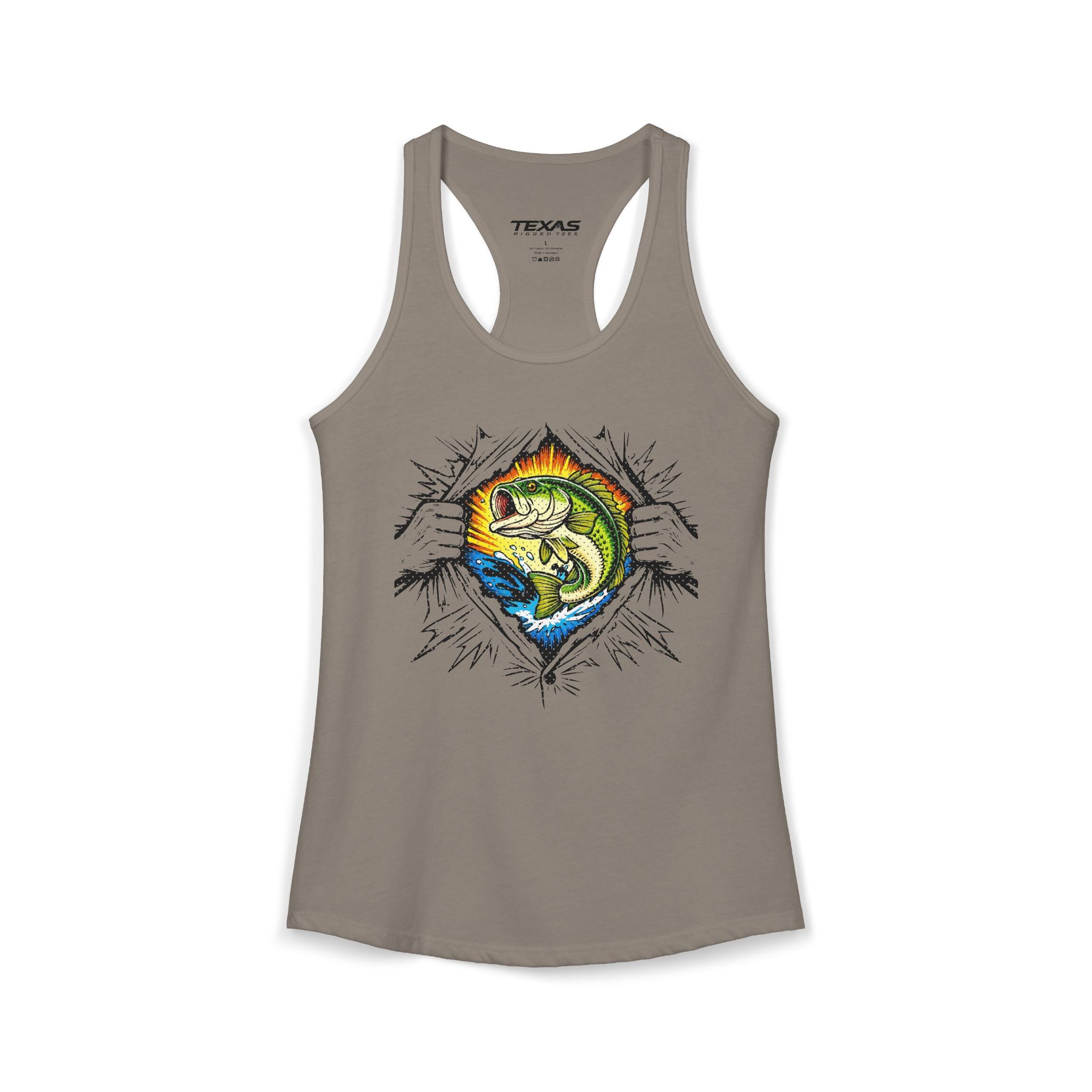 Fishing Is My Superpower — Women’s Racerback Tank