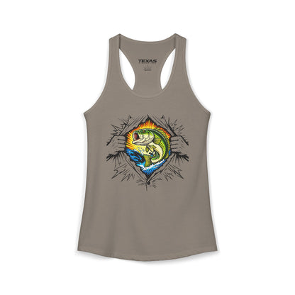 Fishing Is My Superpower — Women’s Racerback Tank