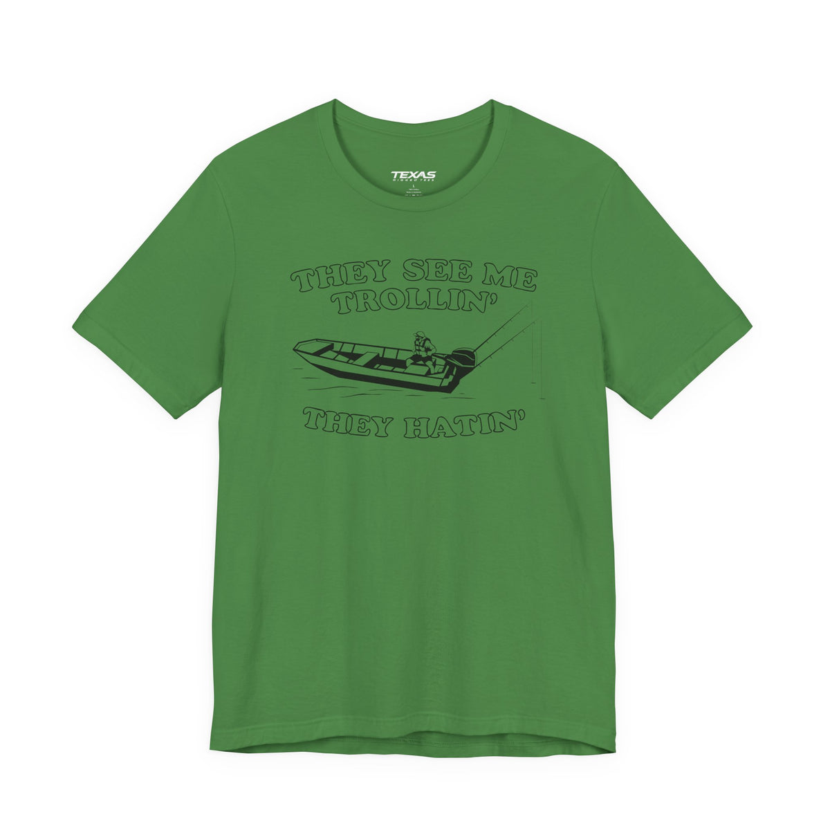 They See Me Trollin’, They Hatin’ — Unisex Cotton Tee