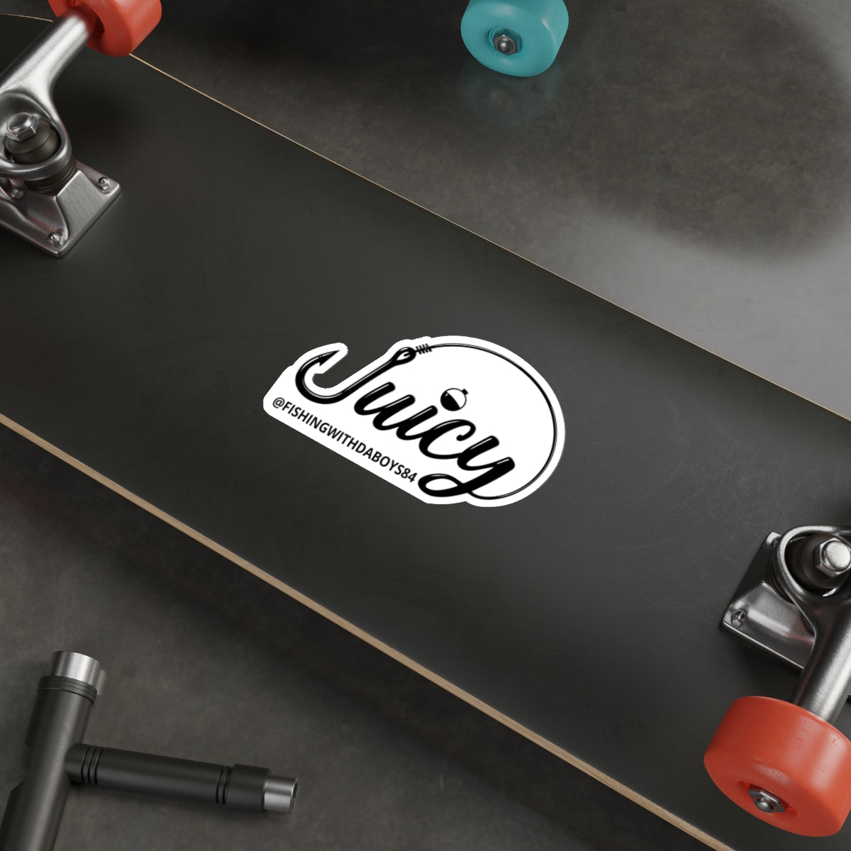 What’s Up Boy's? Juicy — Die-Cut Decal