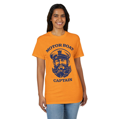 Motor Boat Captain — Unisex DryBlend® T-Shirt