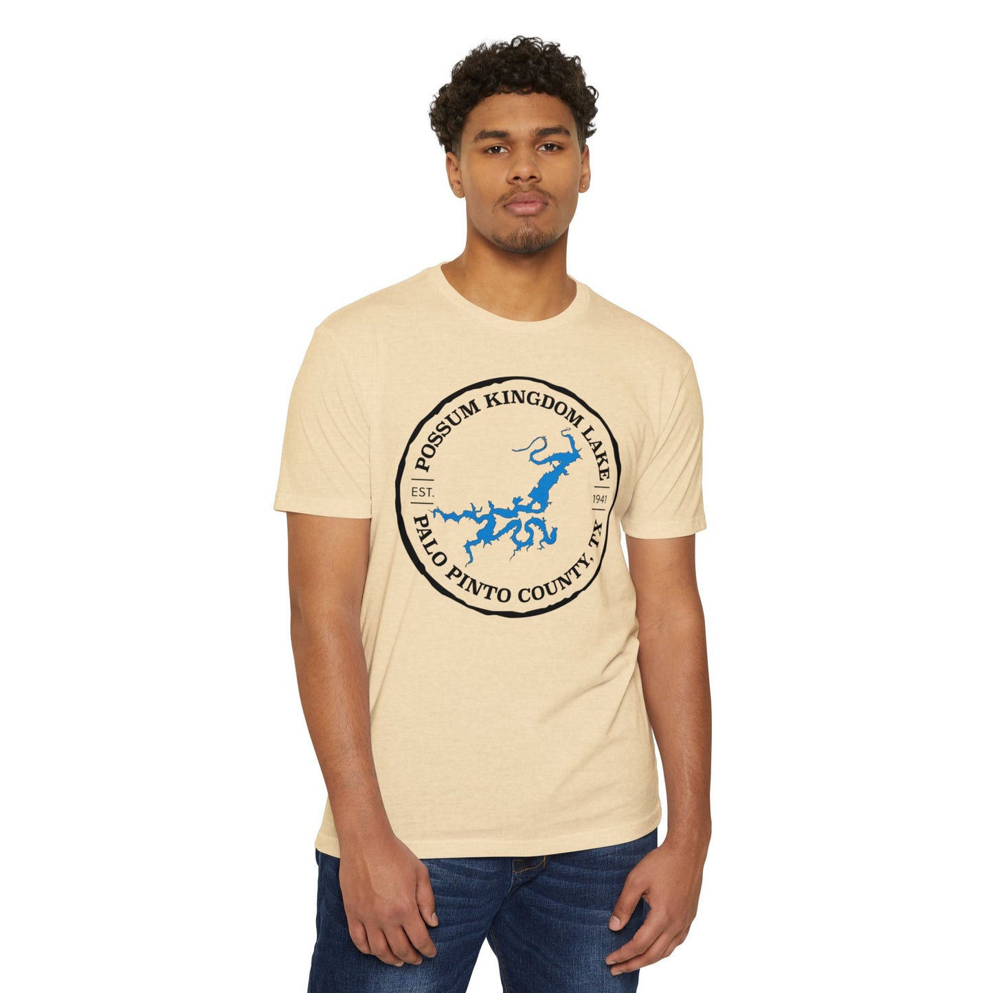 Possum Kingdom Lake — Unisex Cotton-Poly Blend T-Shirt