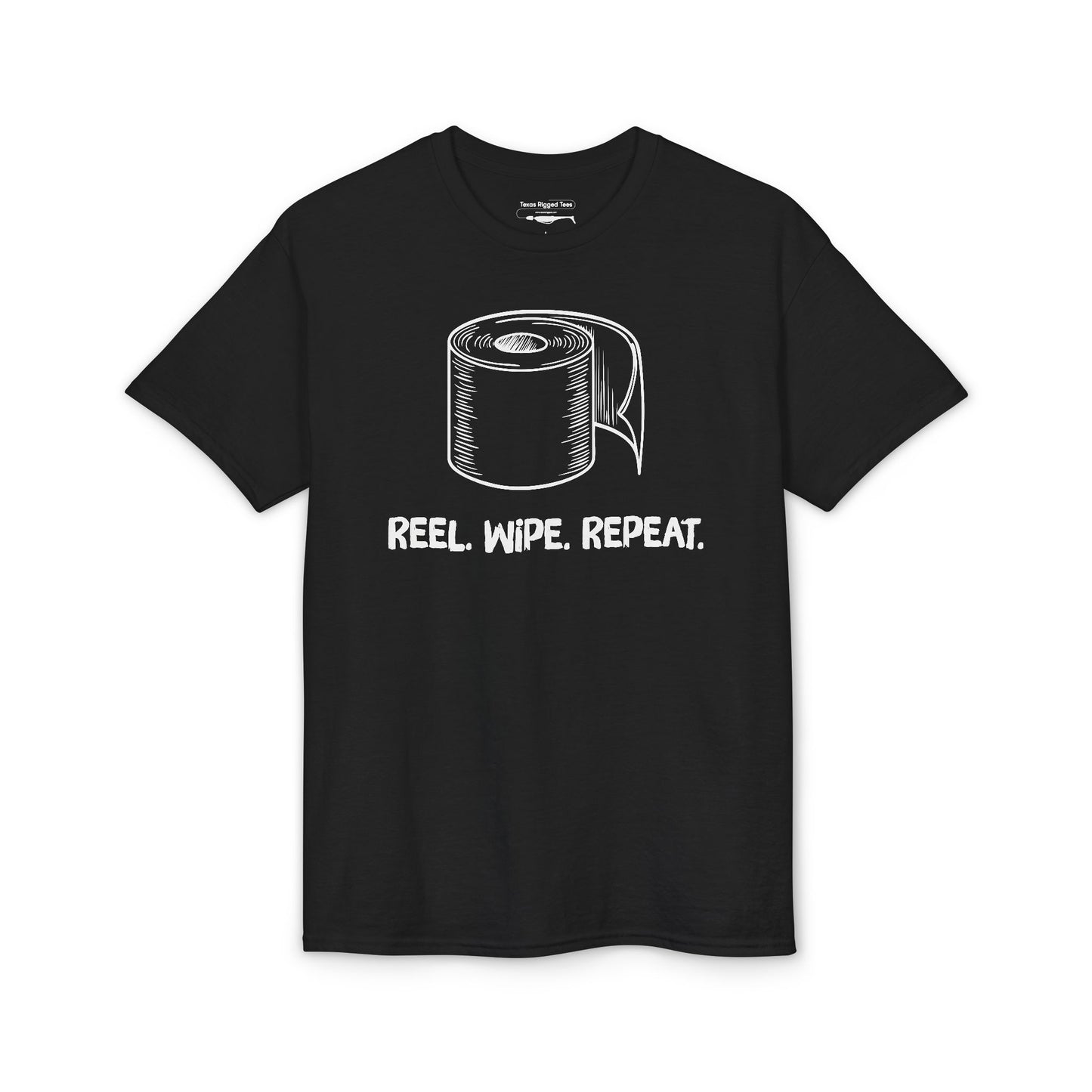 Reel. Wipe. Repeat. — Unisex DryBlend® T-Shirt