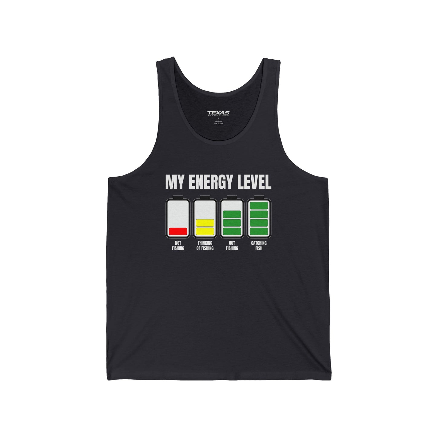 My Energy Level — Unisex Cotton Tank
