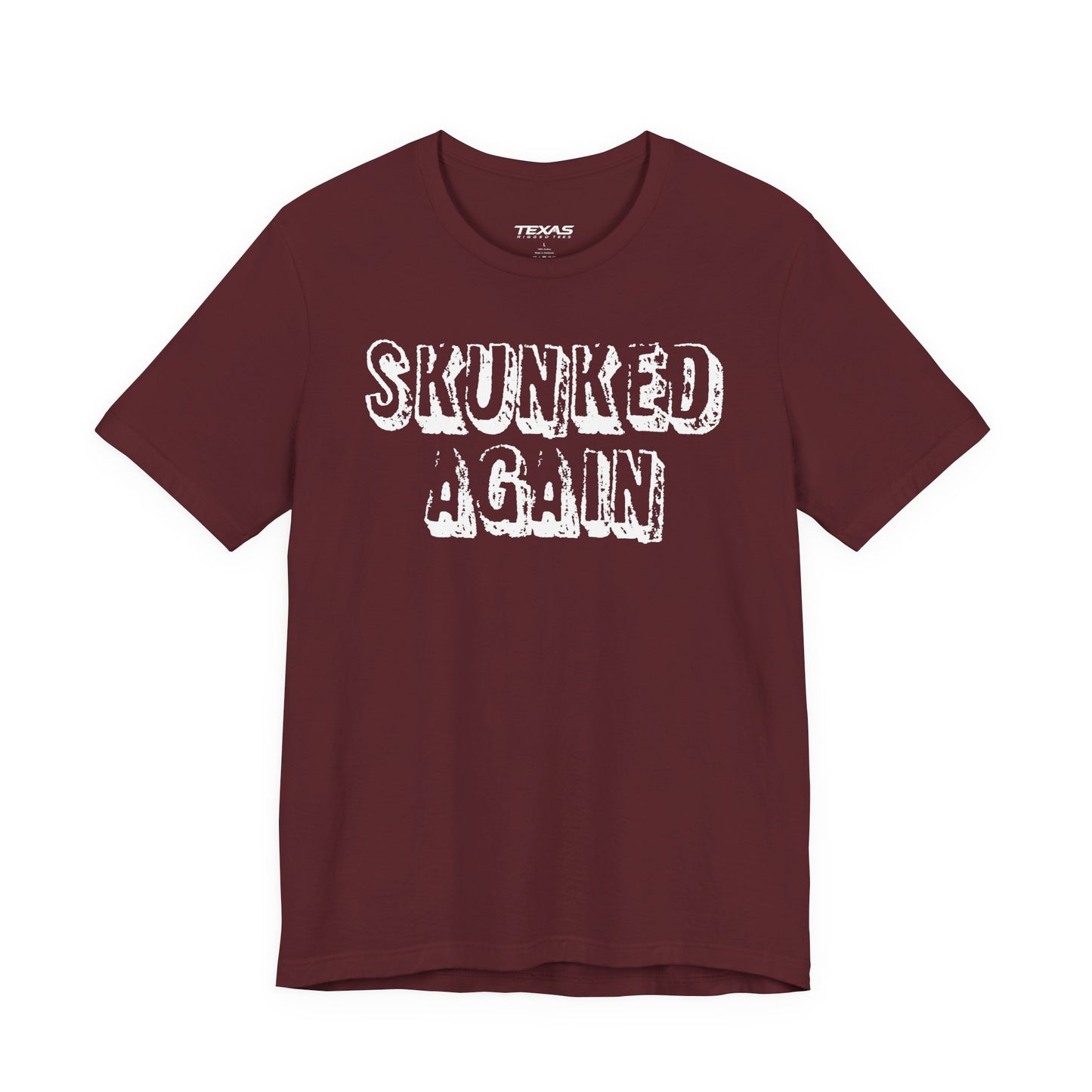 Skunked Again — Unisex Cotton Tee