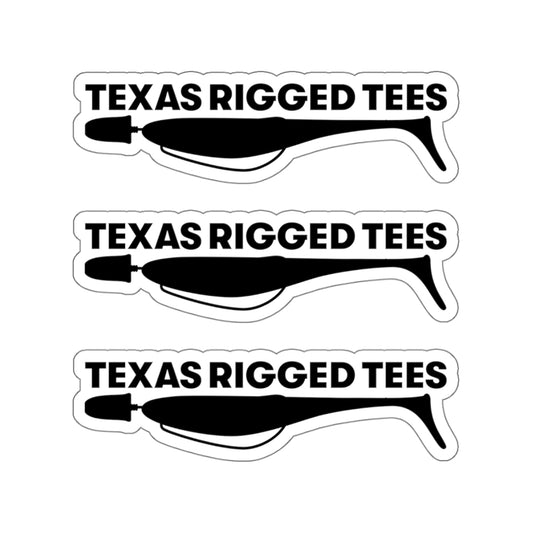 Texas Rigged Tees Logo — Vinyl Decals