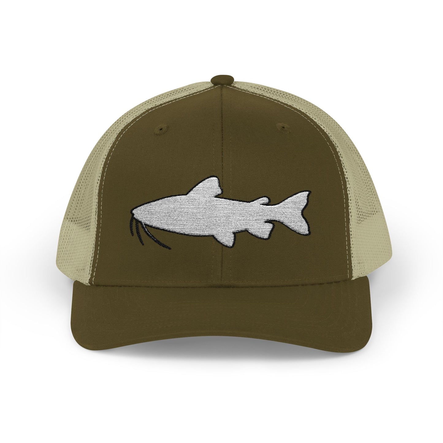 Catfish Silhouette — Embroidered Baseball Cap