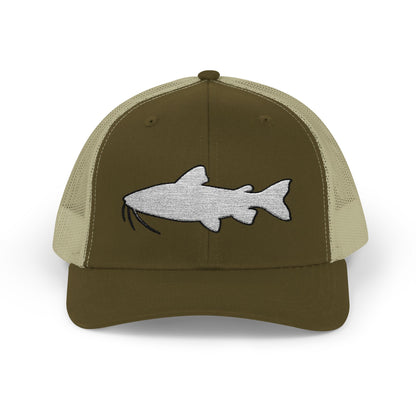 Catfish Silhouette — Embroidered Baseball Cap