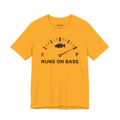 Runs on Bass — Unisex Cotton Tee