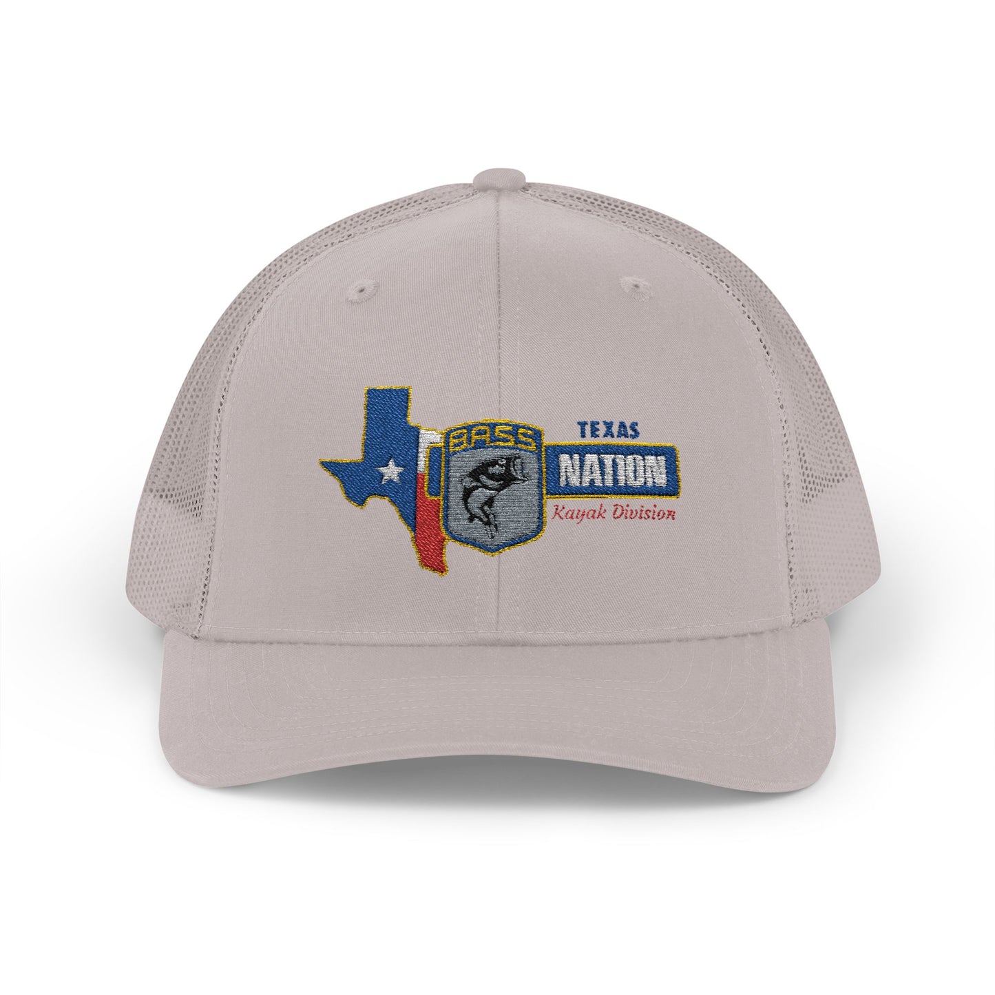 Texas BASS Nation (Kayak Division) — Embroidered Baseball Cap