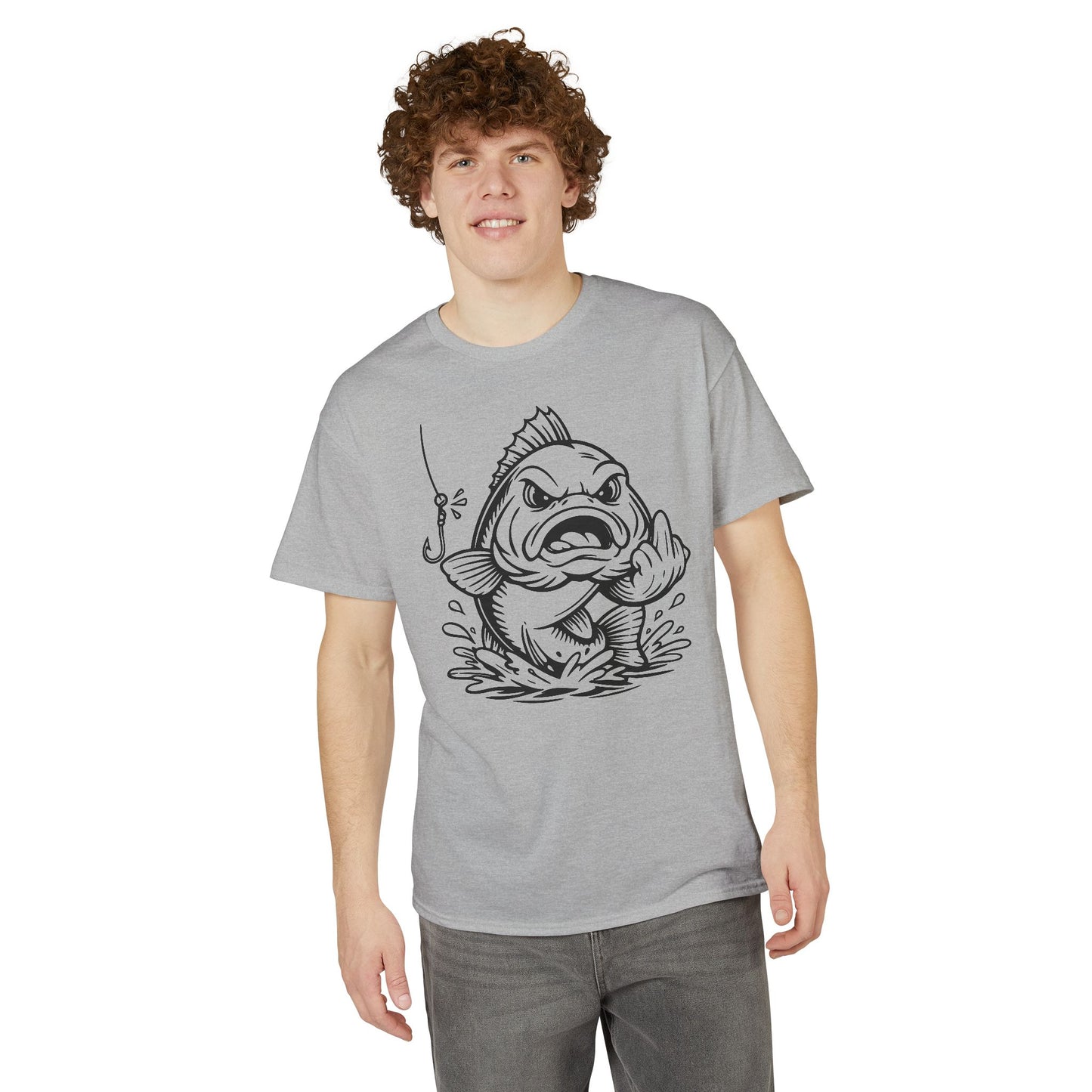 Flipping the Fin — Unisex DryBlend® T-Shirt