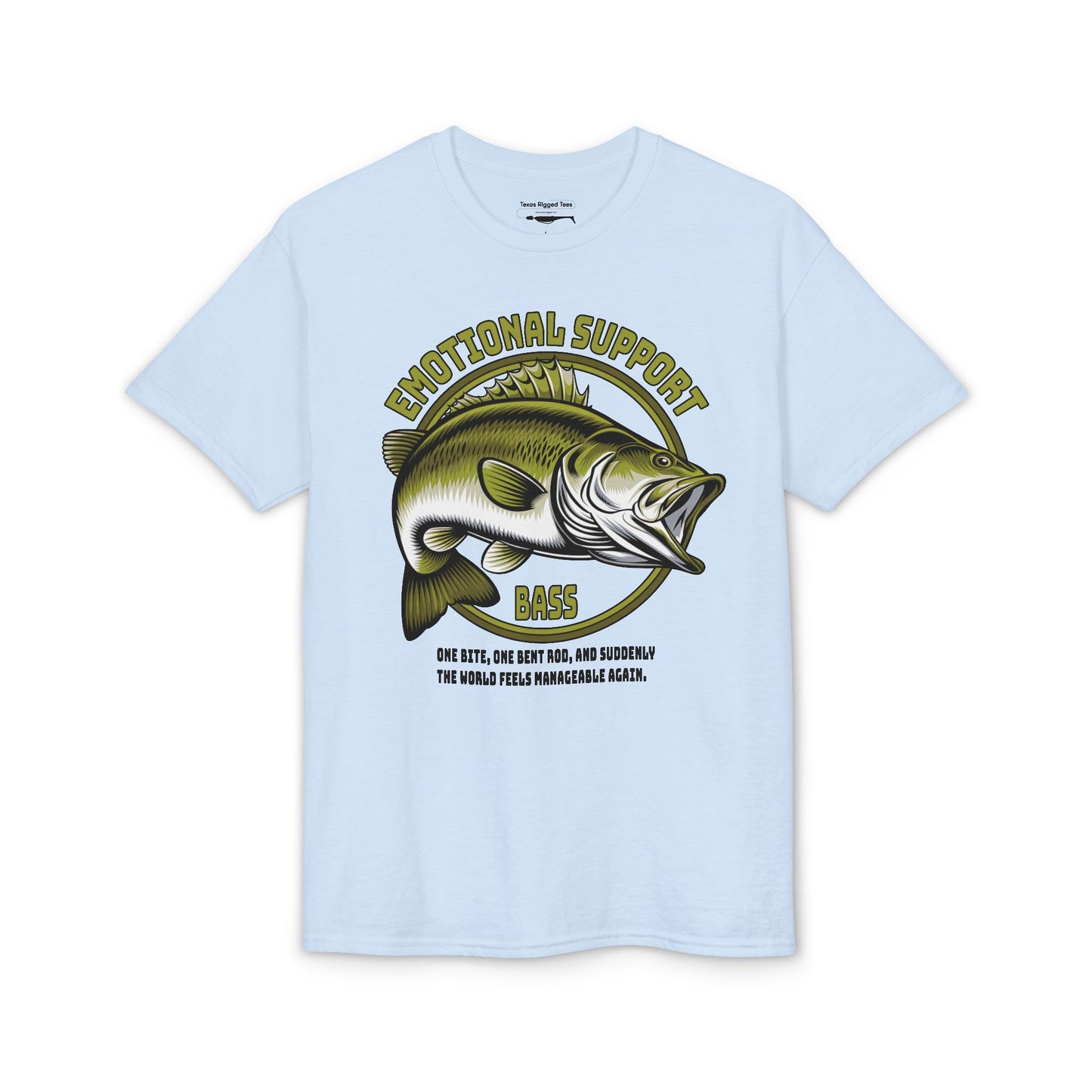 Emotional Support Bass — Unisex DryBlend® T-Shirt